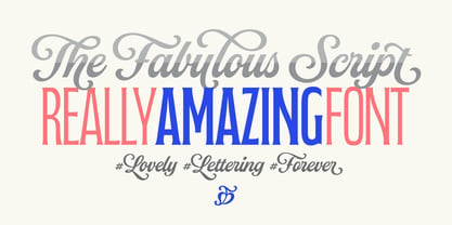 Fabiola Font Poster 7