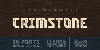 Crimstone Font Poster 1