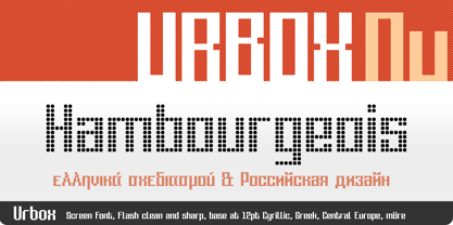 Urbox Nu Font Poster 1