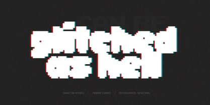 Dancin' Pixel Font Poster 2