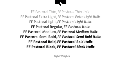 FF Pastoral Font Poster 2