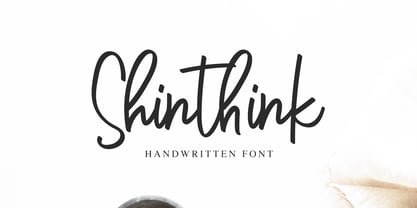 Shinthink Font Poster 1