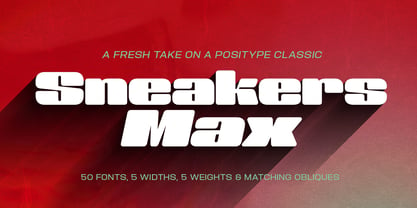 Sneakers Max Font Poster 1