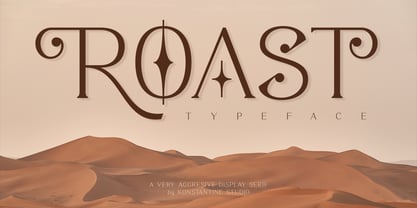 Roast Serif Font Poster 1