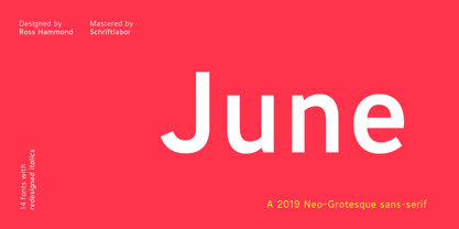 June Font Poster 1