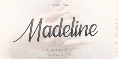 Madeline Font Poster 1