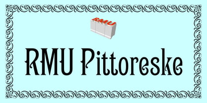 RMU Pittoreske Fuente Póster 1