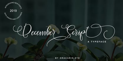 December Font Poster 5