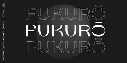 Fukuro Font Poster 1
