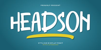 Headson Font Poster 1