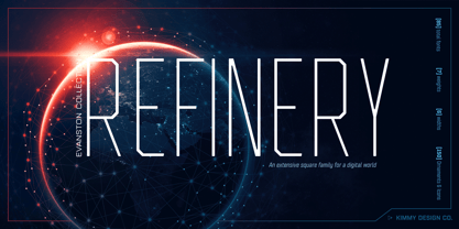 Refinery Font Poster 2