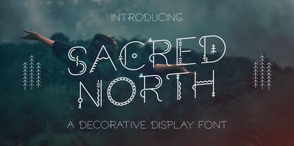Sacred North Font Poster 1