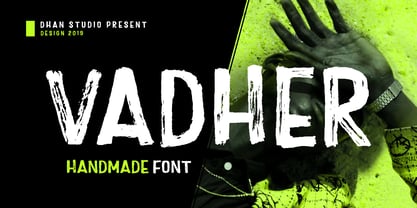 Vadher Font Poster 1