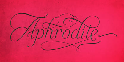 Aphrodite Slim Font Poster 19