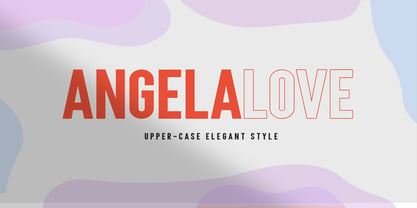 Angela Love Sans Fuente Póster 3