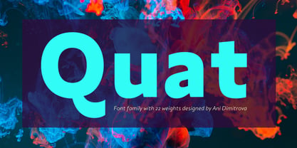 Quat Font Poster 1