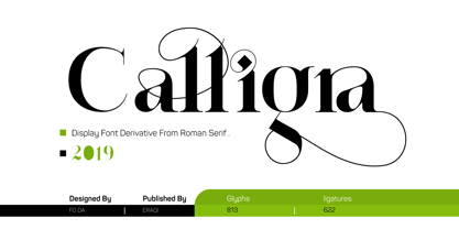 Calligra Font Poster 1