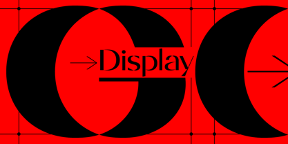 Diagram Display Font Poster 1