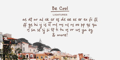 Be Cool Font Poster 6
