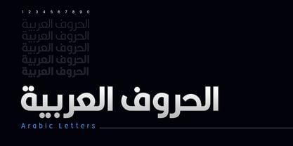 Kalligraaf Arabic Font Poster 2