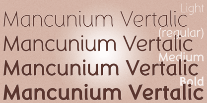 Mancunium Font Poster 5