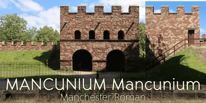 Mancunium Font Poster 1