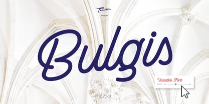 Bulgis Font Poster 1