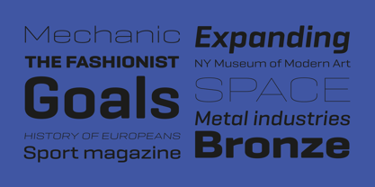 Geogrotesque Expanded Series Font Poster 1