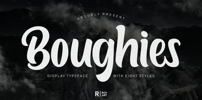 Boughies Font Poster 1