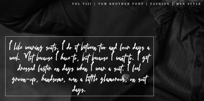 Brother Tom Font Poster 4