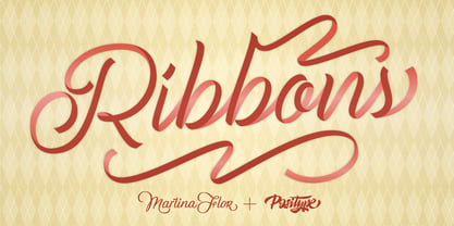 Ribbons Fuente Póster 9