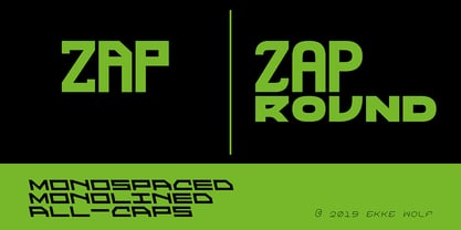 ZAP Font Poster 2