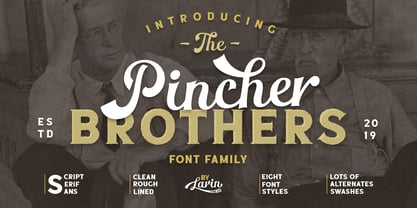 The Pincher Brothers Font Poster 1