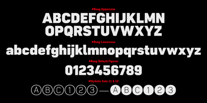 Roag Font Poster 4