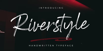 Riverstyle Font Poster 1