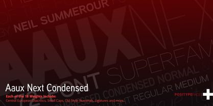 Aaux Next Cond Font Poster 1