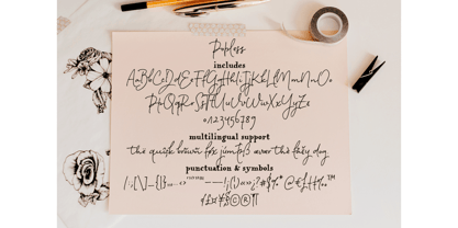 Popless Font Poster 2