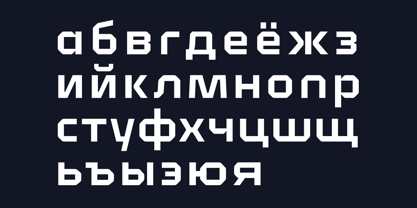 Klapt Cyrillic Font Poster 4