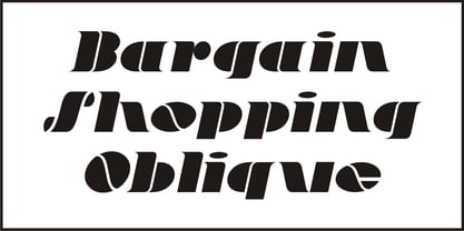 Bargain Shopping Font Poster 4