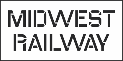 Midwest Railway JNL Fuente Póster 2