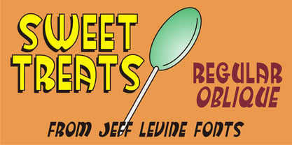 Sweet Treats Font Poster 1
