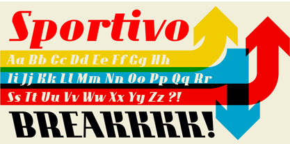Sportivo Font Poster 1