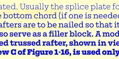 Mortise Font Poster 6