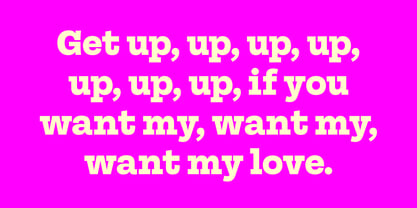 Mortise Font Poster 4