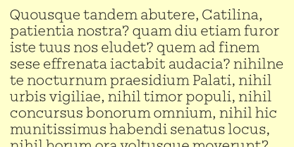 Mortise Font Poster 3