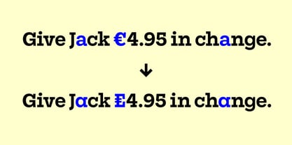 Mortise Font Poster 9