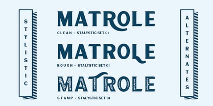 Matrole Font Poster 5