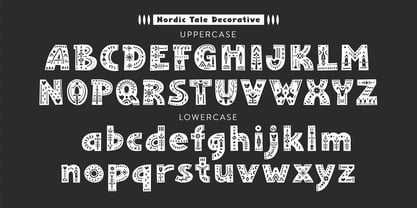 Nordic Tale Font Poster 4