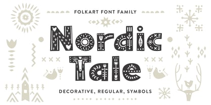 Nordic Tale Font Poster 1