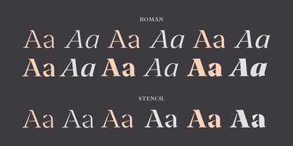 Archeron Pro Font Poster 4